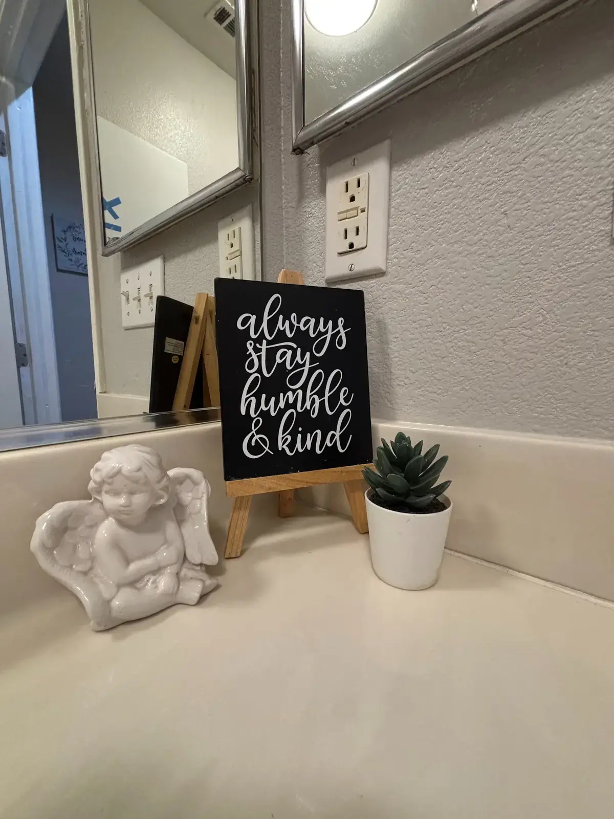 Always Be Humble and Kind sign and home decor at 2044 West Care Manor